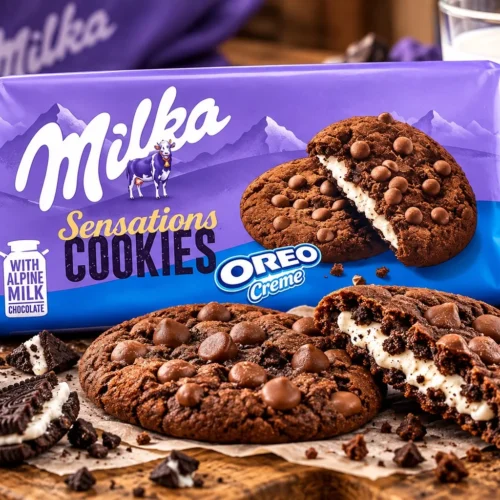 MILKA SENSATIONS OREO COOKIES 156G 12PCS