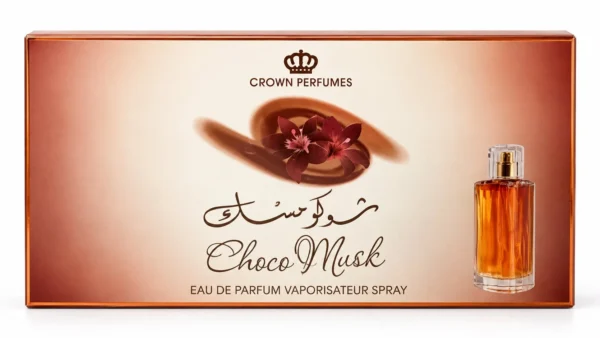 EAU DE PARFUM VAPORISATEUR SPARY, LUXURY BOX 24 PCS 35ML.
CHOCO MUSK