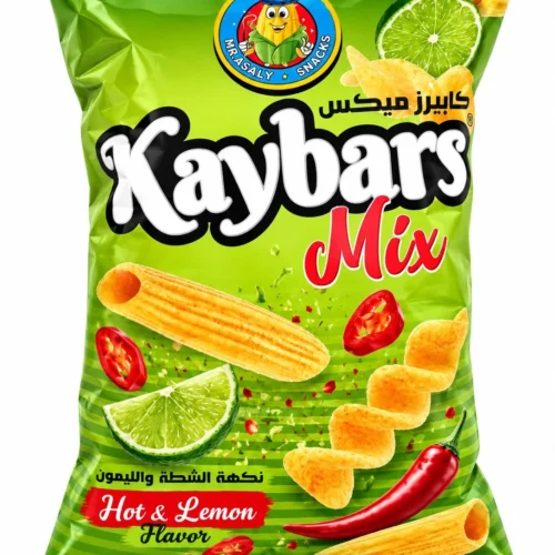 MR ASALY KAYBARS MIX HOT & LEMON 30G 40PCS