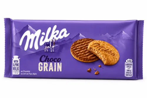 MILKA CHOCO GRAIN BISCIUTS 126g 20pcs